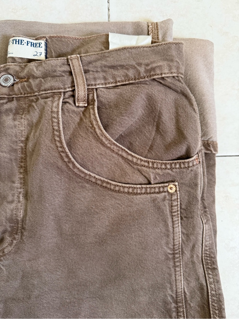 NWT We The Free Final Countdown pants in Tumbleweed - Picture 7 of 10